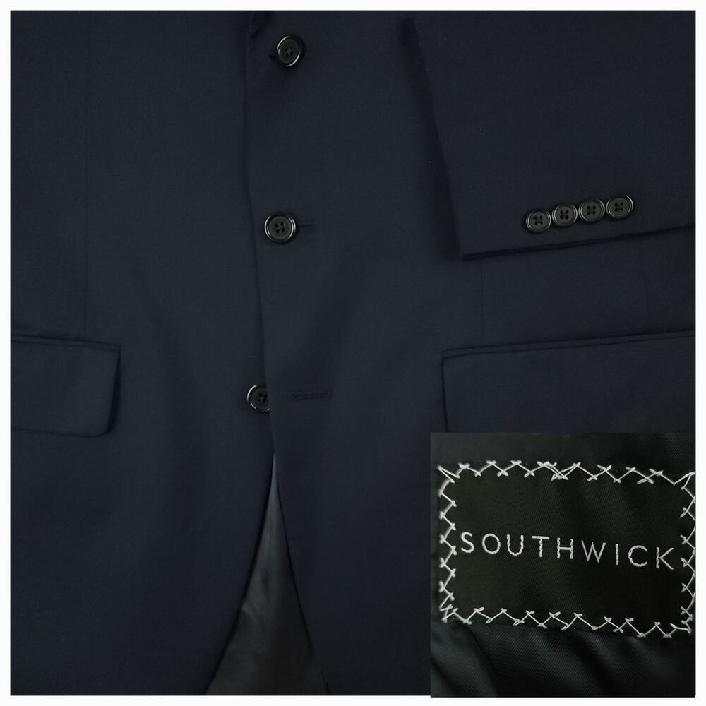 Southwick Sport Coat Mens 40R Ivy Style Casual Preppy Made in USA Wool 3 Button